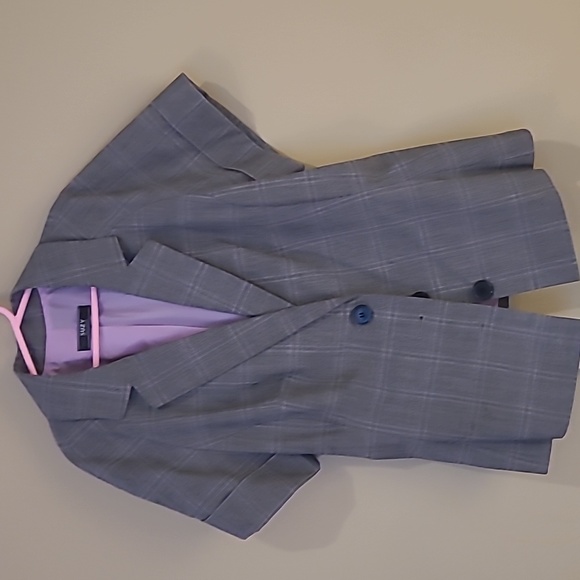 Suzy shier women blazer short sleeve 9/10 size - Picture 1 of 7